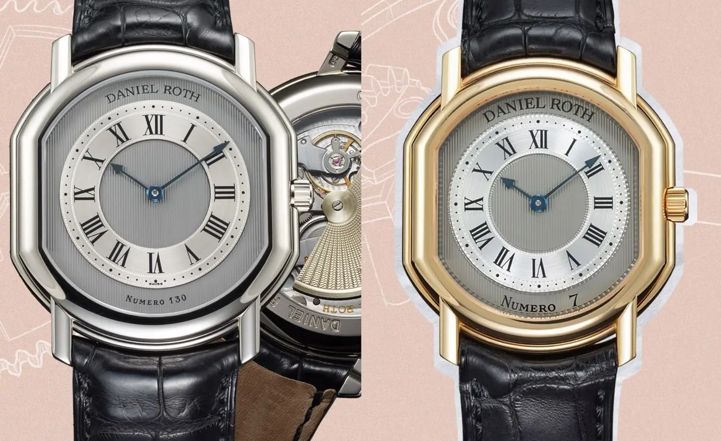 Daniel Roth Extra Plat Souscription. Drugi zegarek i drugi sukces La Fabrique du Temps
