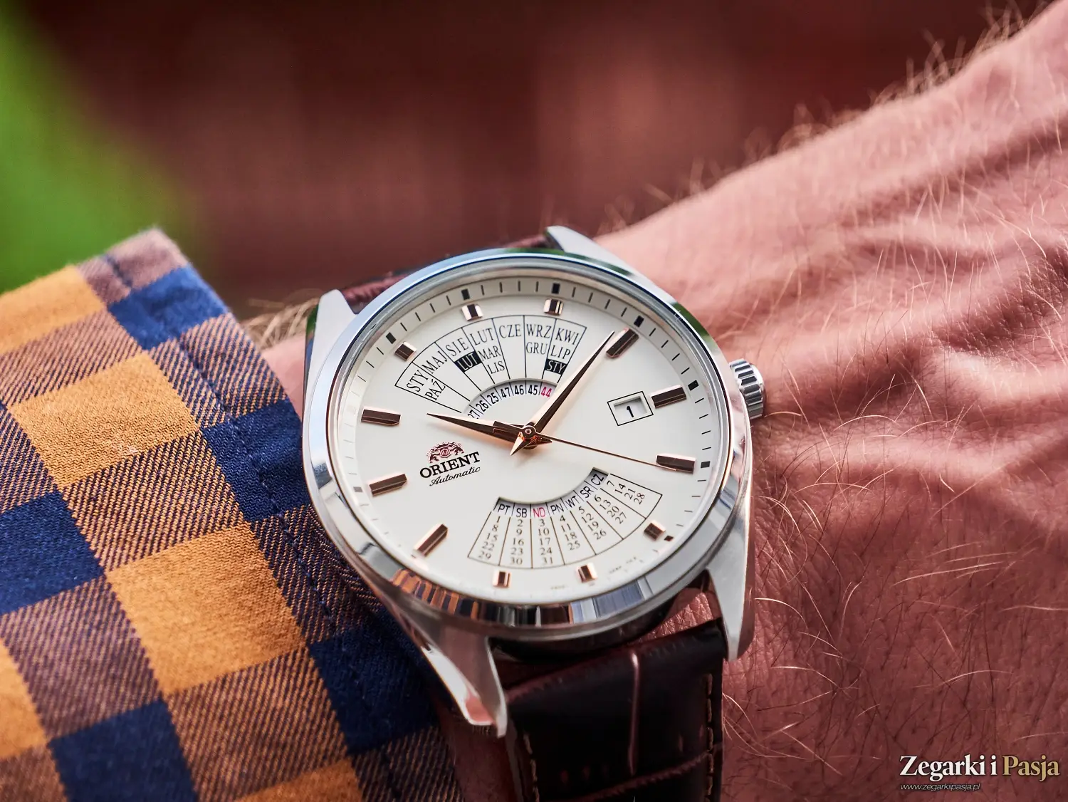 Recenzja: Orient Multi-Year Calendar Poland. Japoński zegarek z polskim kalendarzem!