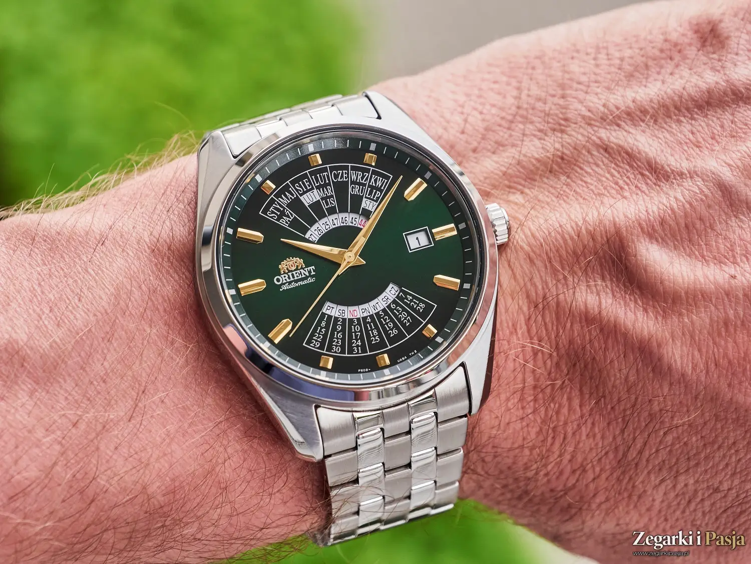 Recenzja: Orient Multi-Year Calendar Poland. Japoński zegarek z polskim kalendarzem!