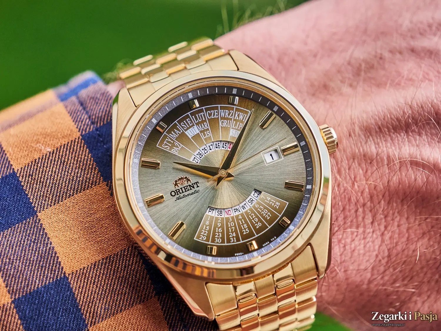 Recenzja: Orient Multi-Year Calendar Poland. Japoński zegarek z polskim kalendarzem!