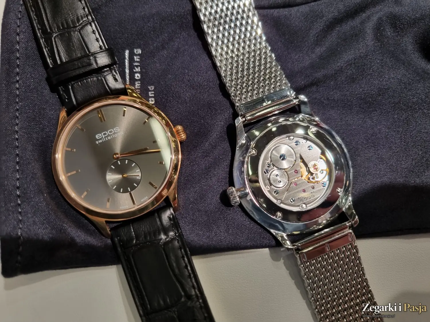 Epos Timeless 3408. Elegancki, ultra cienki zegarek z manualnym naciągiem