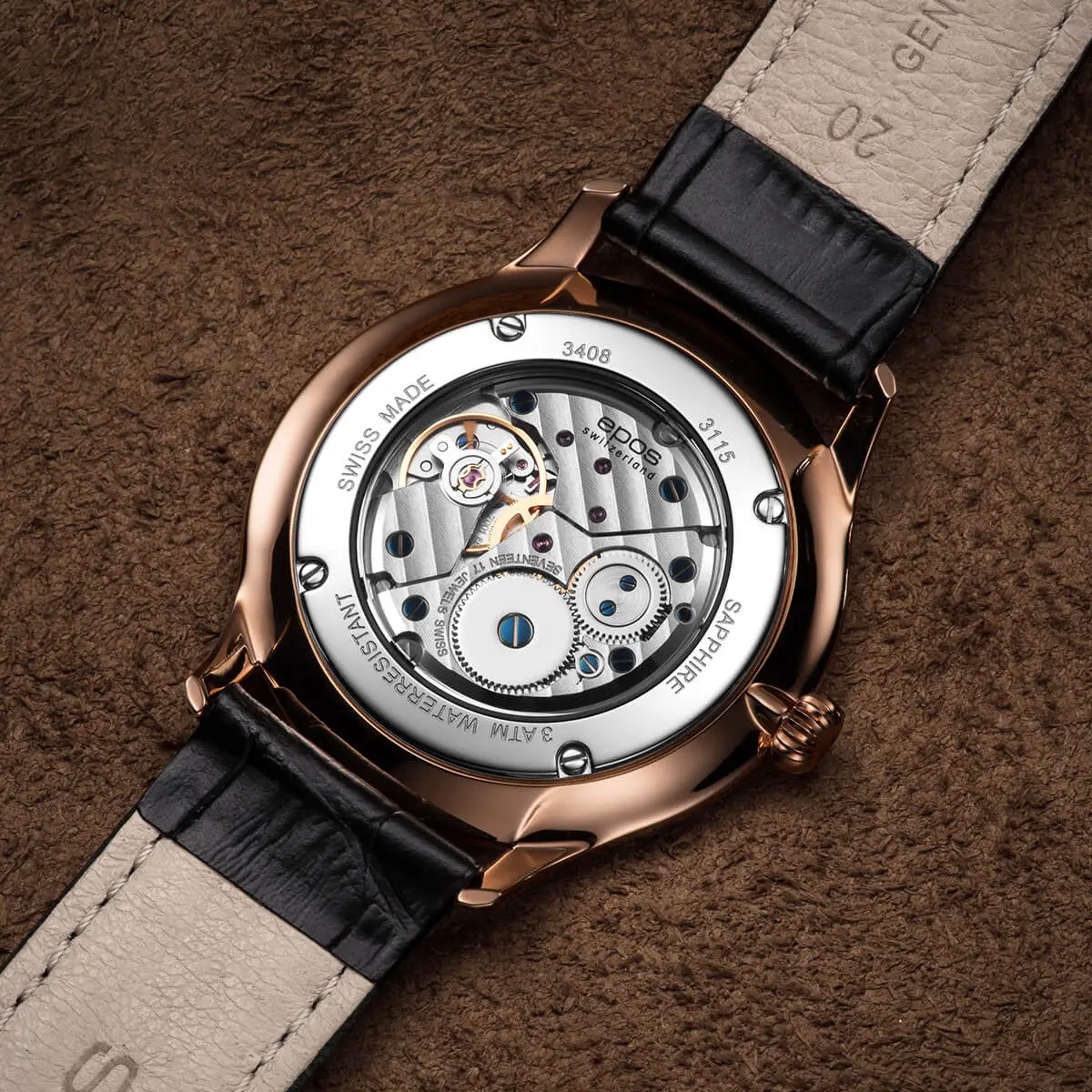 Epos Timeless 3408. Elegancki, ultra cienki zegarek z manualnym naciągiem