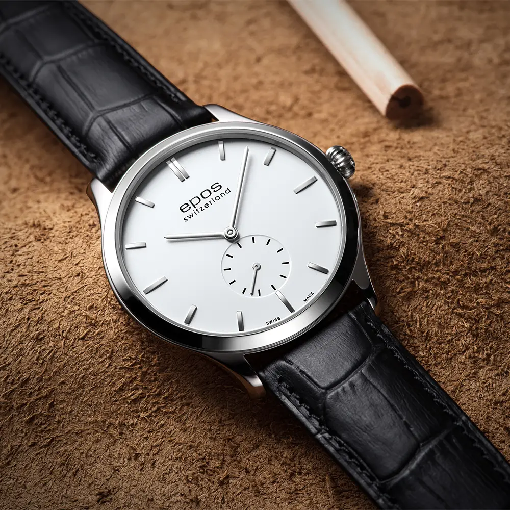 Epos Timeless 3408. Elegancki, ultra cienki zegarek z manualnym naciągiem