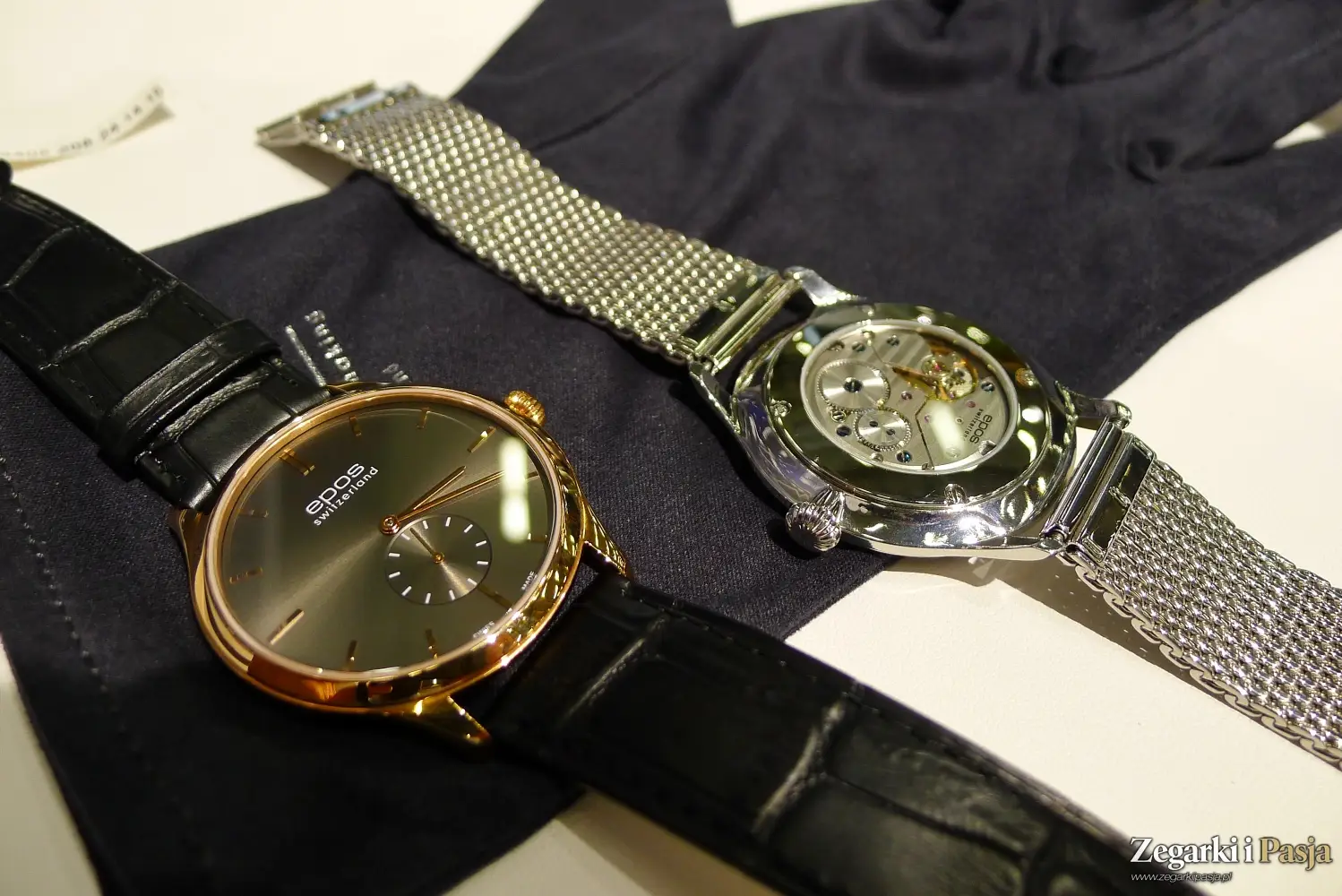 Epos Timeless 3408. Elegancki, ultra cienki zegarek z manualnym naciągiem