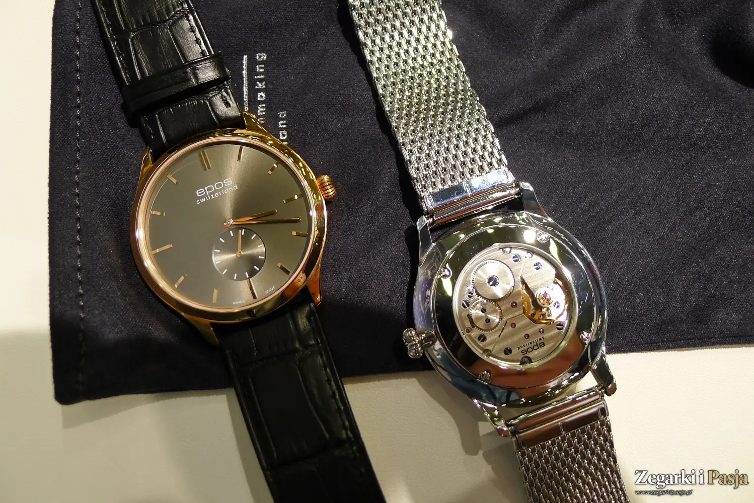 Epos Timeless 3408. Elegancki, ultra cienki zegarek z manualnym naciągiem