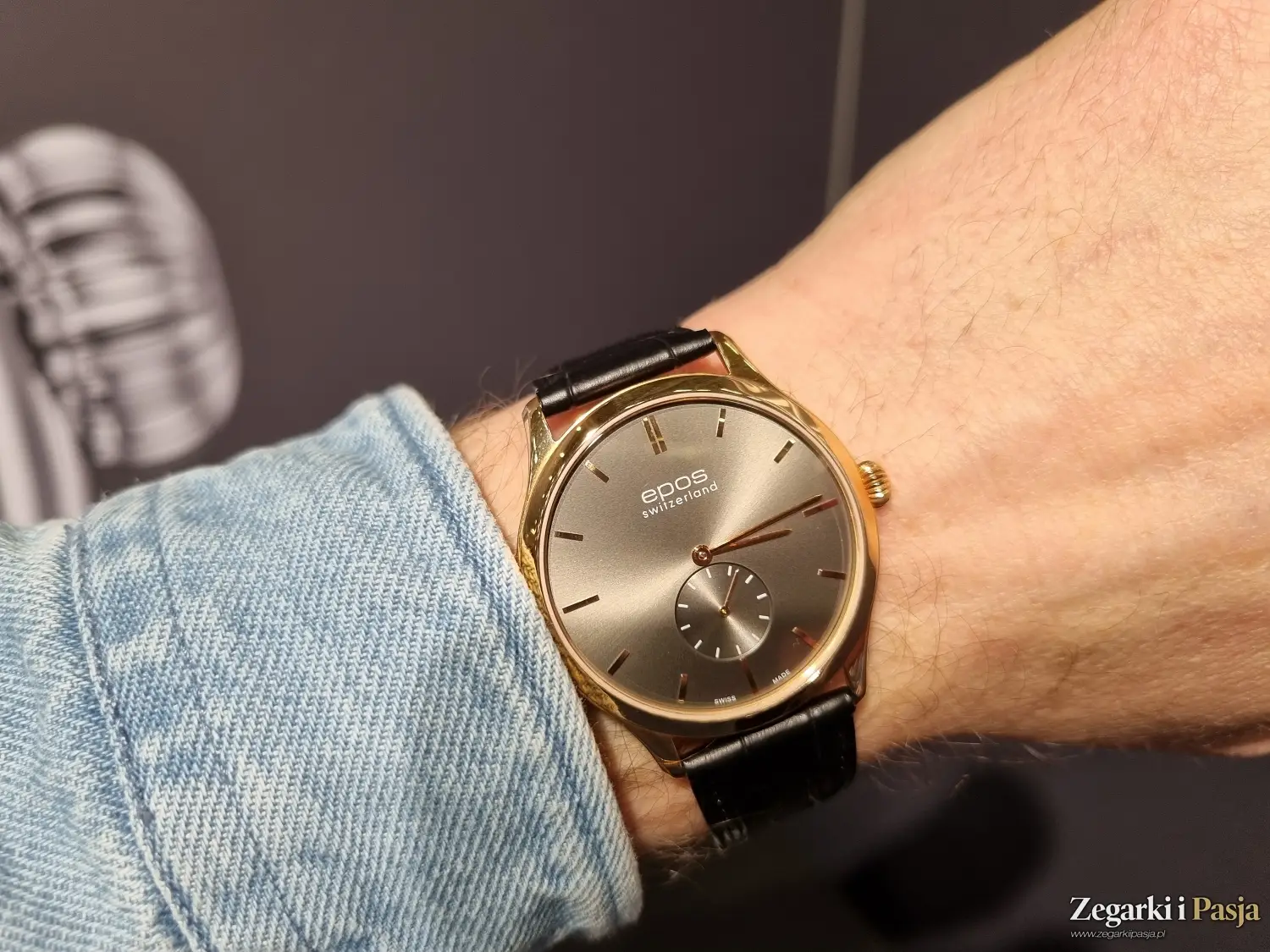 Epos Timeless 3408. Elegancki, ultra cienki zegarek z manualnym naciągiem