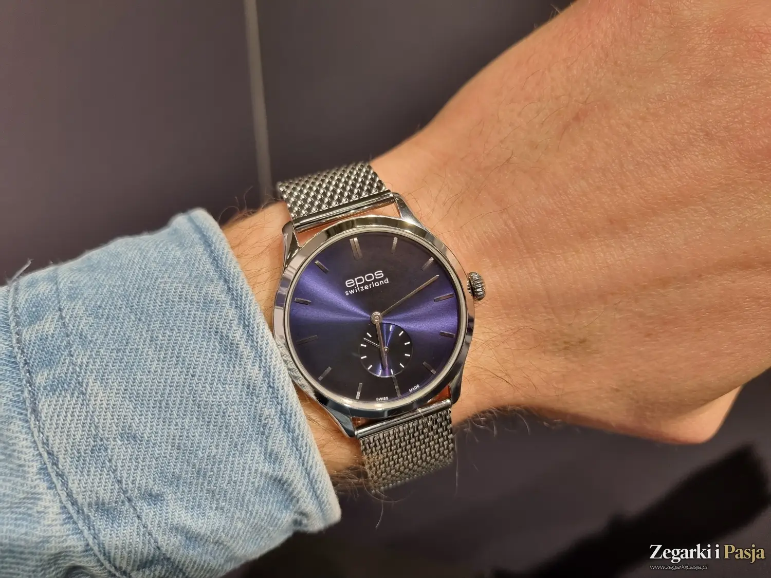 Epos Timeless 3408. Elegancki, ultra cienki zegarek z manualnym naciągiem