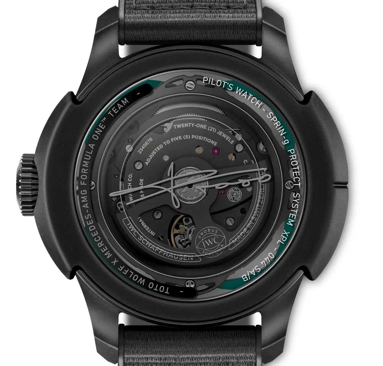 IWC Big Pilot’s Watch Shock Absorber XPL Toto Wolff. Z pasji do Formuły 1