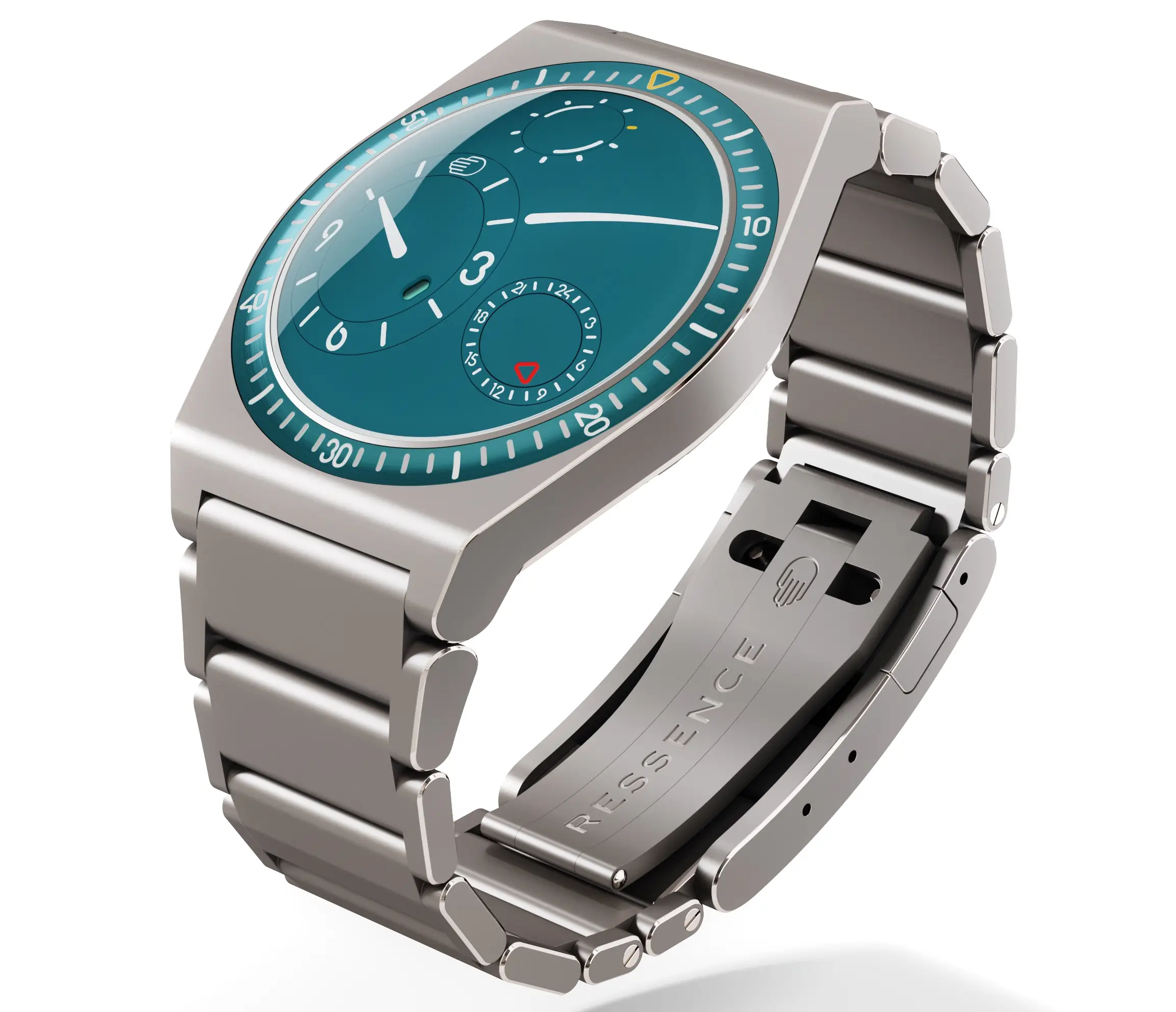 Ressence Type 7. Pierwszy zegarek marki Ressence z funkcją GMT