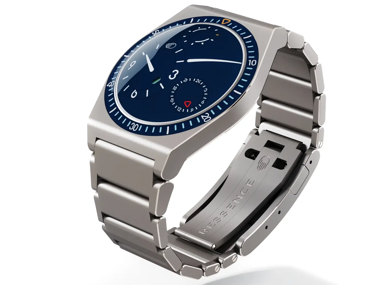 Ressence Type 7. Pierwszy zegarek marki Ressence z funkcją GMT