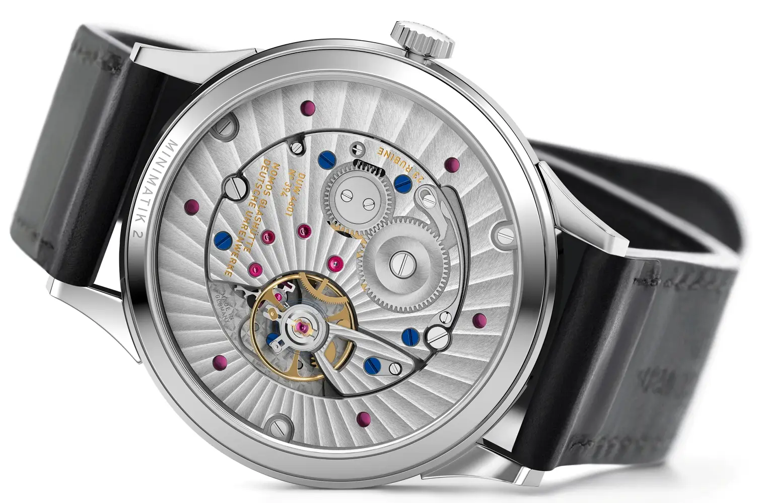 Nomos Minimatik 39 Date. Większa koperta zegarka i odświeżony wygląd tarczy