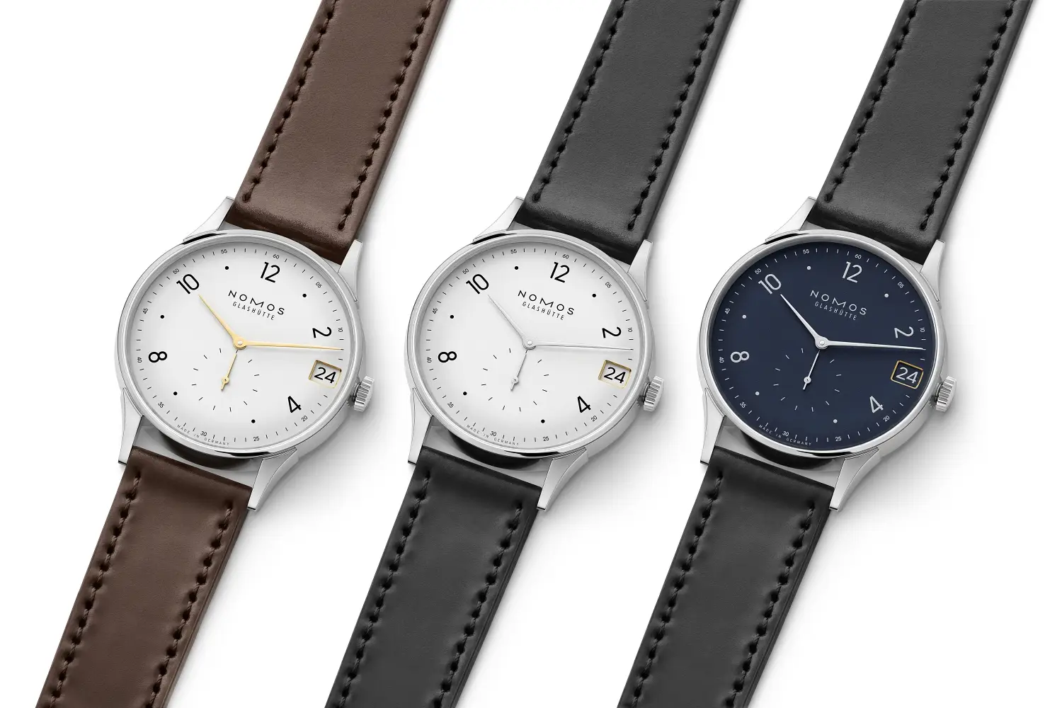 Nomos Minimatik 39 Date. Większa koperta zegarka i odświeżony wygląd tarczy