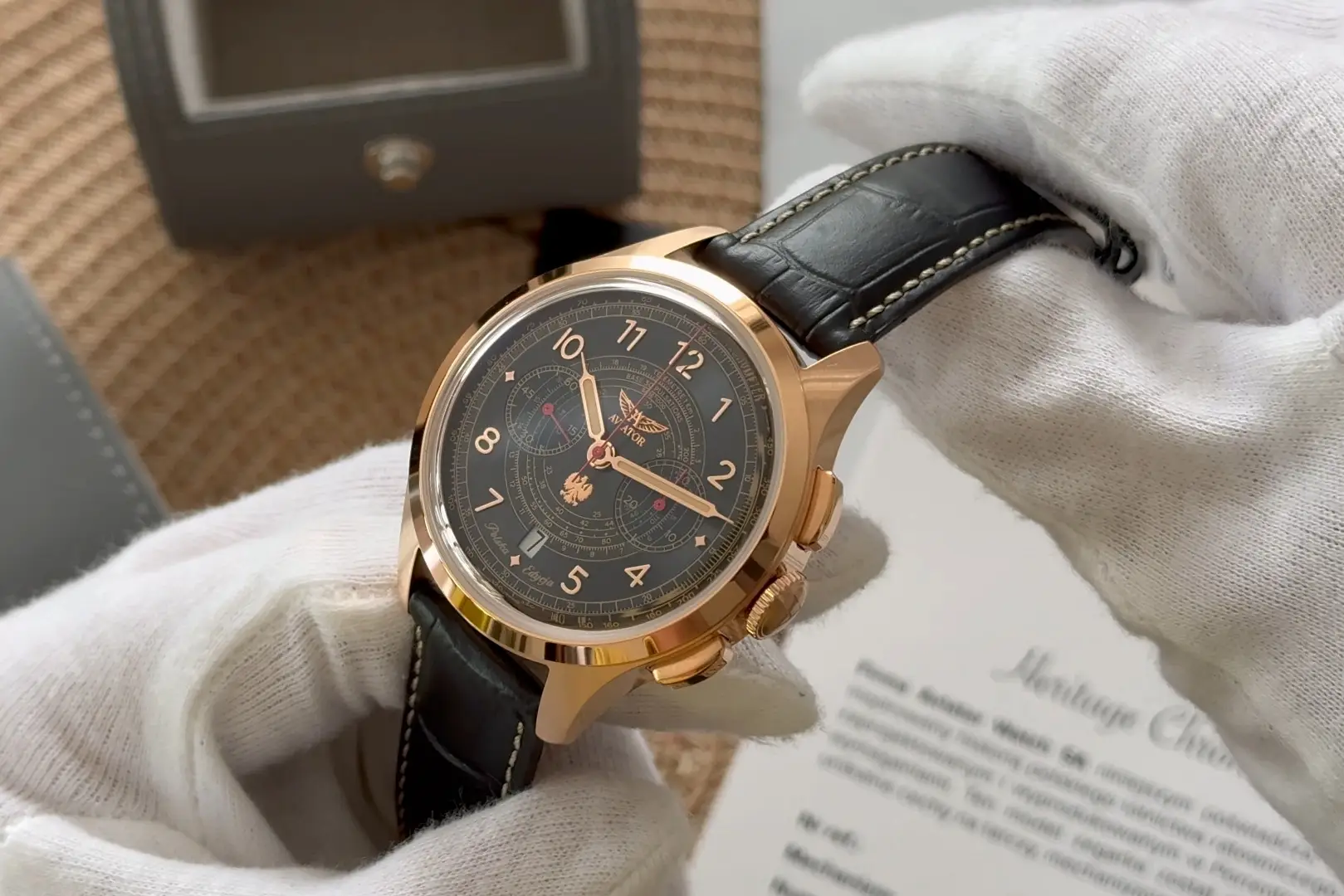 Video recenzja: Aviator Swiss Made Heritage Trimeter Chronograph Polska Edycja. Trzy w jednym!