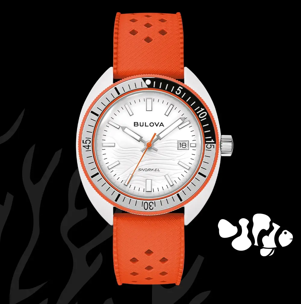 Bulova Oceanographer Snorkel. Eksplozja barw i koperta z „Hybrid Ceramic”