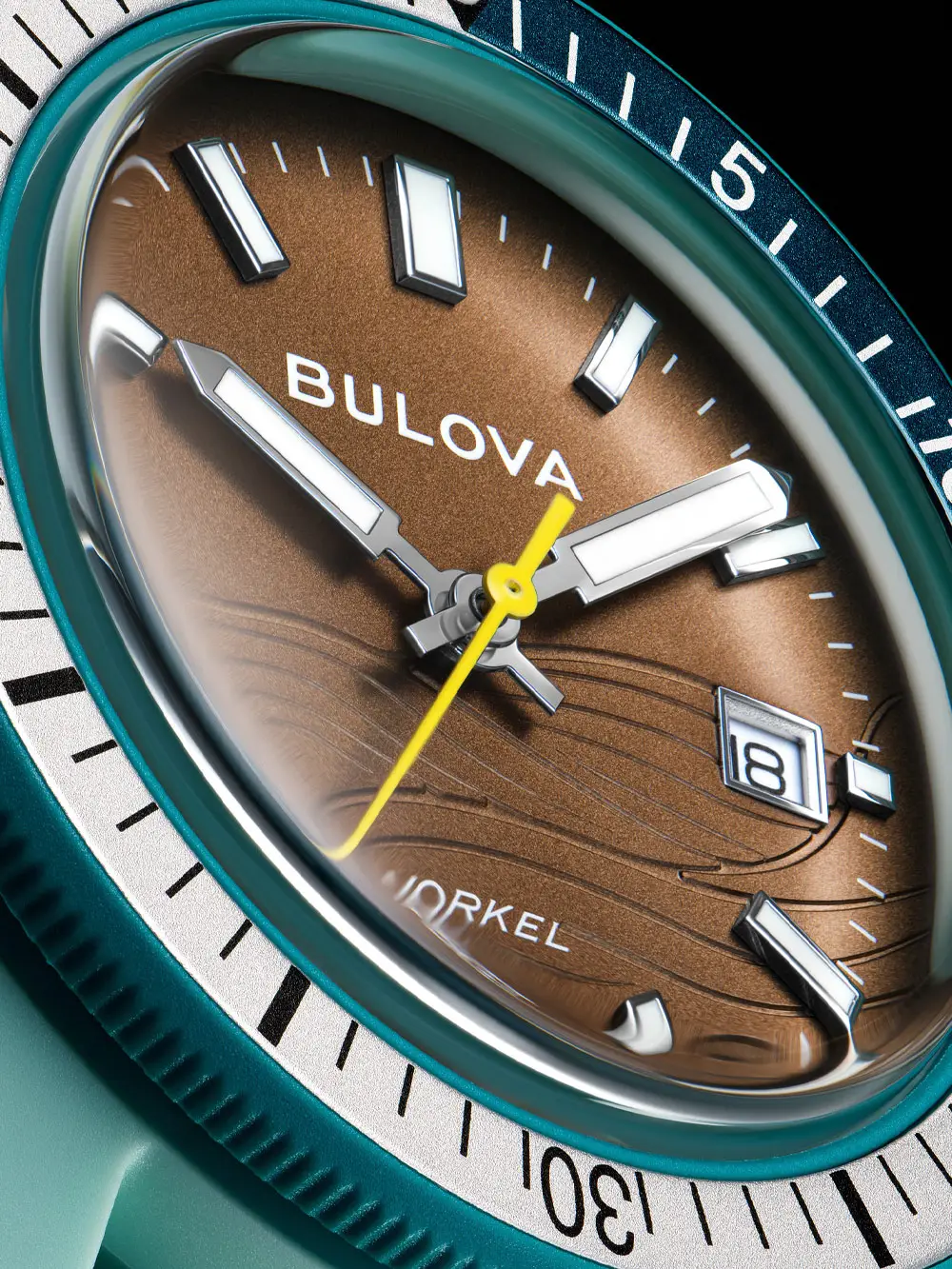 Bulova Oceanographer Snorkel. Eksplozja barw i koperta z „Hybrid Ceramic”