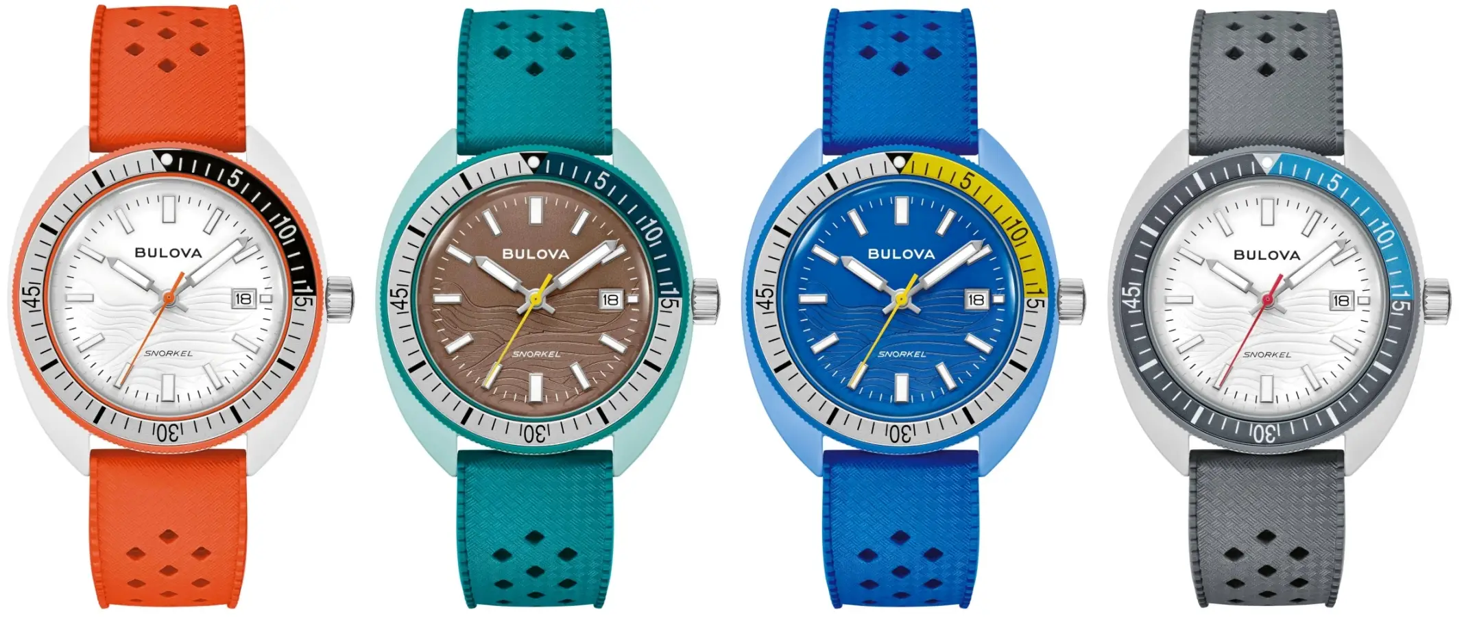 Bulova Oceanographer Snorkel. Eksplozja barw i koperta z „Hybrid Ceramic”