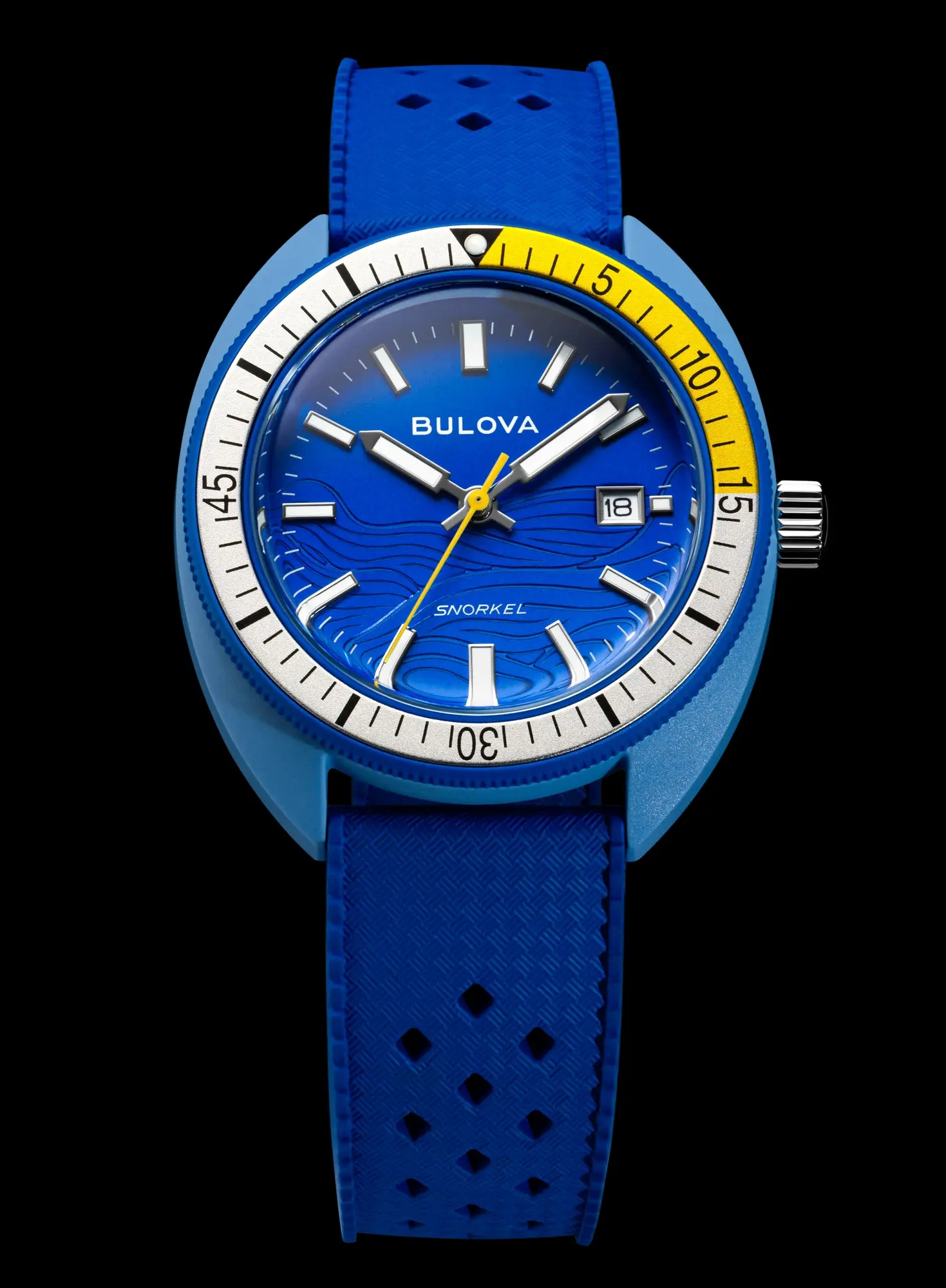 Bulova Oceanographer Snorkel. Eksplozja barw i koperta z „Hybrid Ceramic”