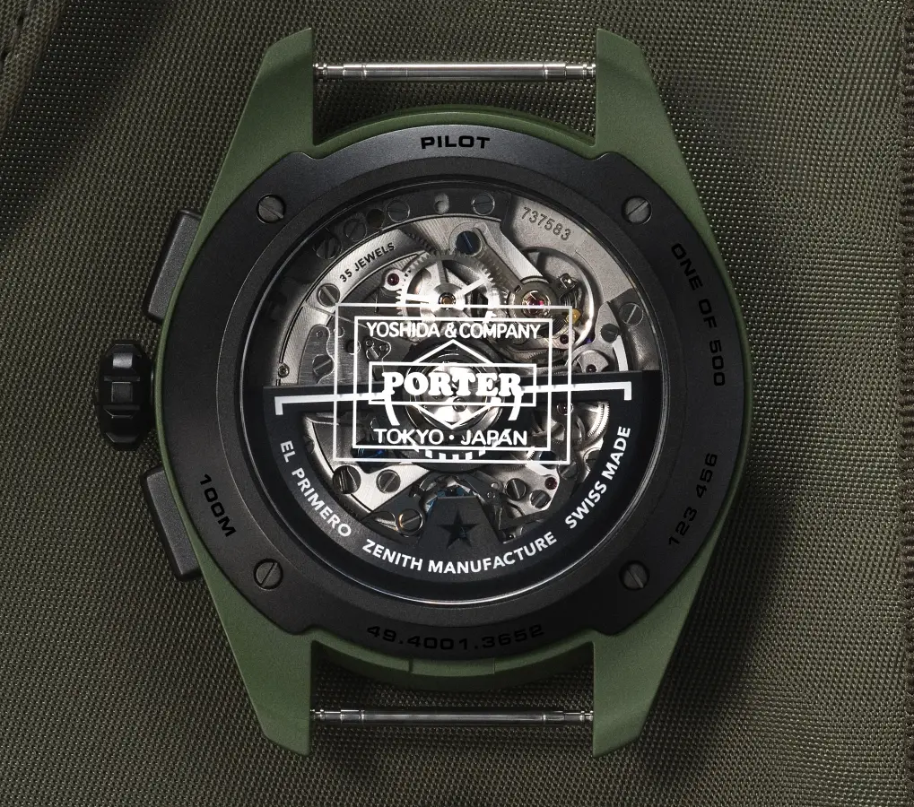 Zenith x Porter Pilot Collection