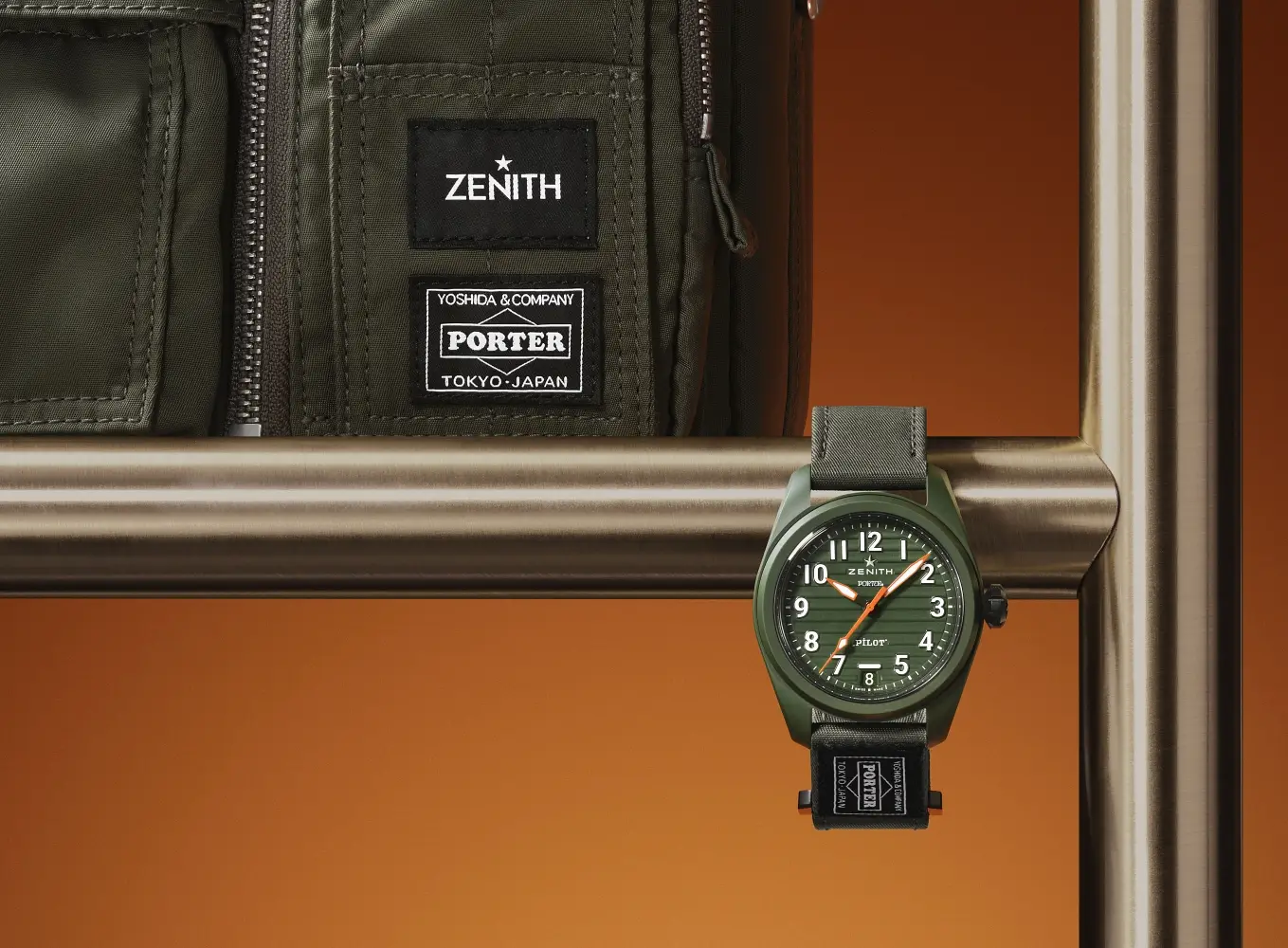 Zenith x Porter Pilot Collection