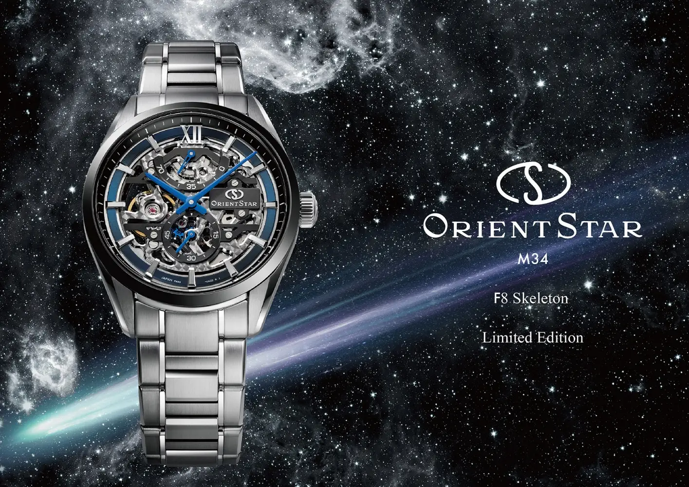 Orient Star M34 F8 Skeleton Hand Winding 