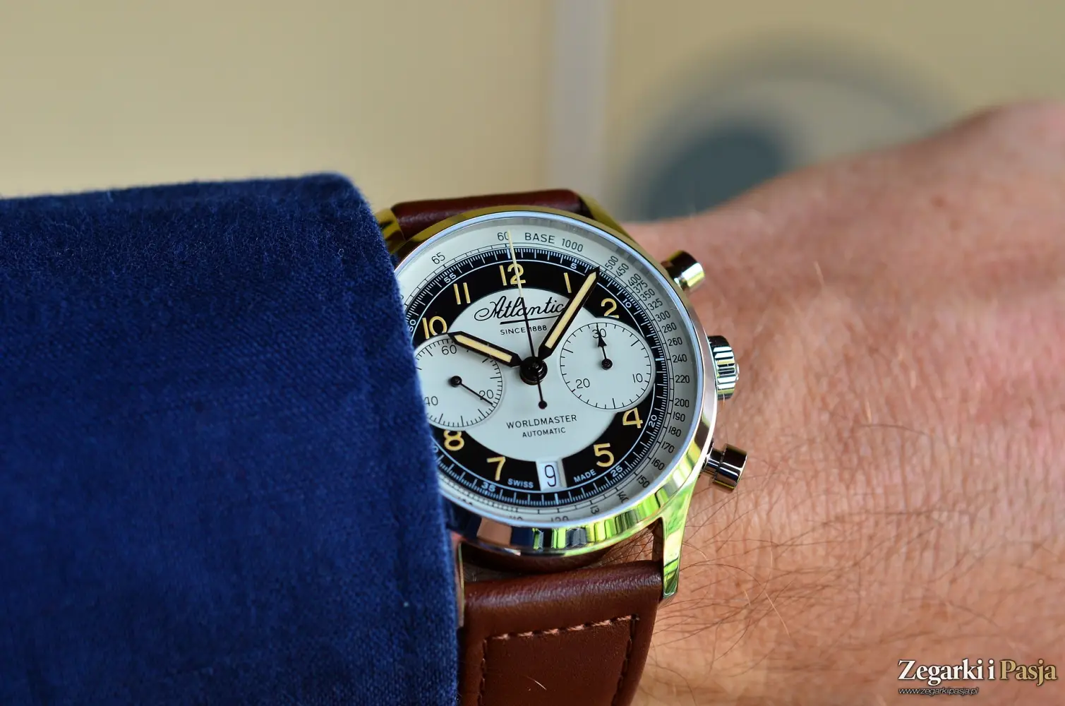 Recenzja Atlantic Worldmaster Bicompax Automatic