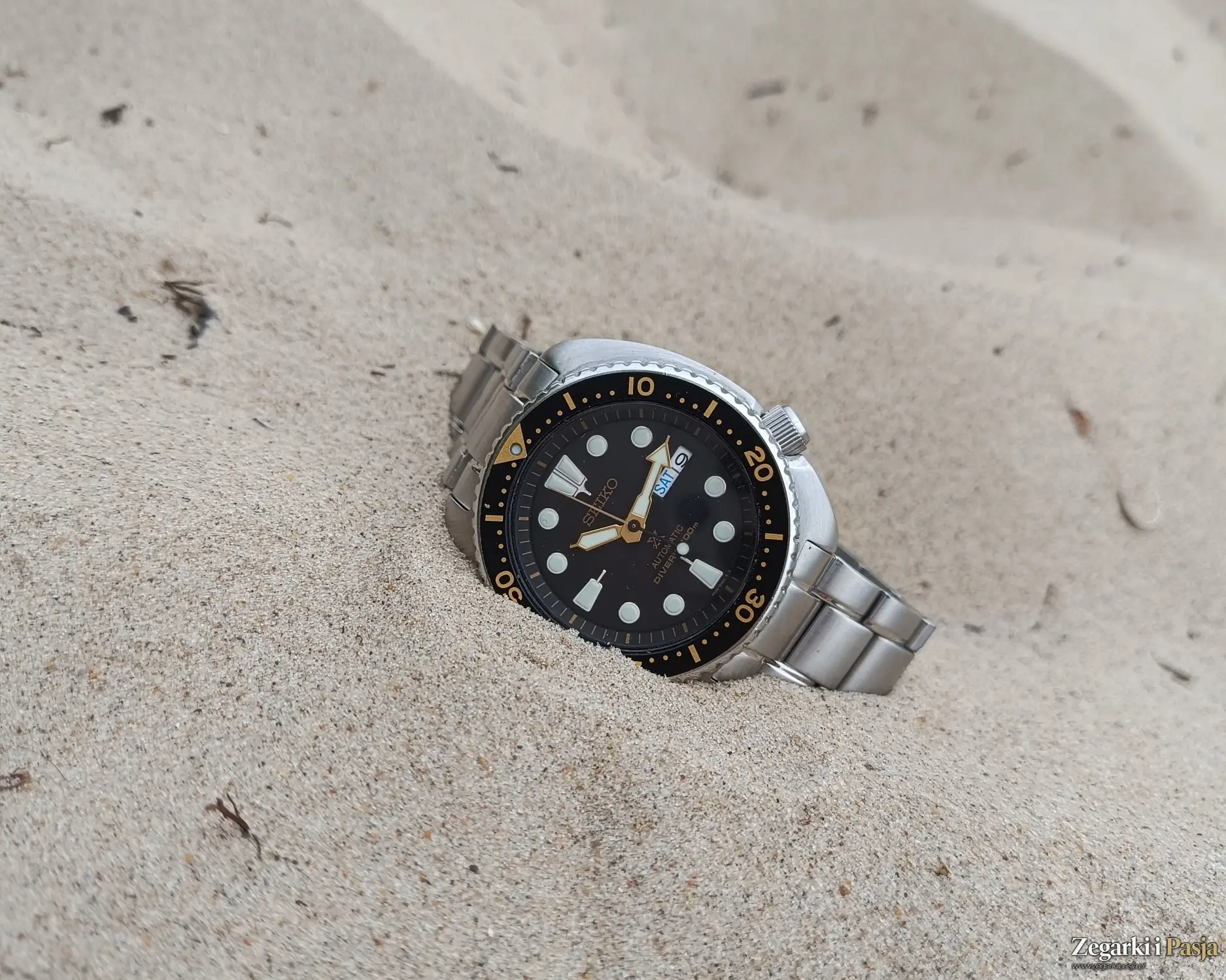 recenzja Seiko Prospex Turtle Automatic Diver's 200M SRP775