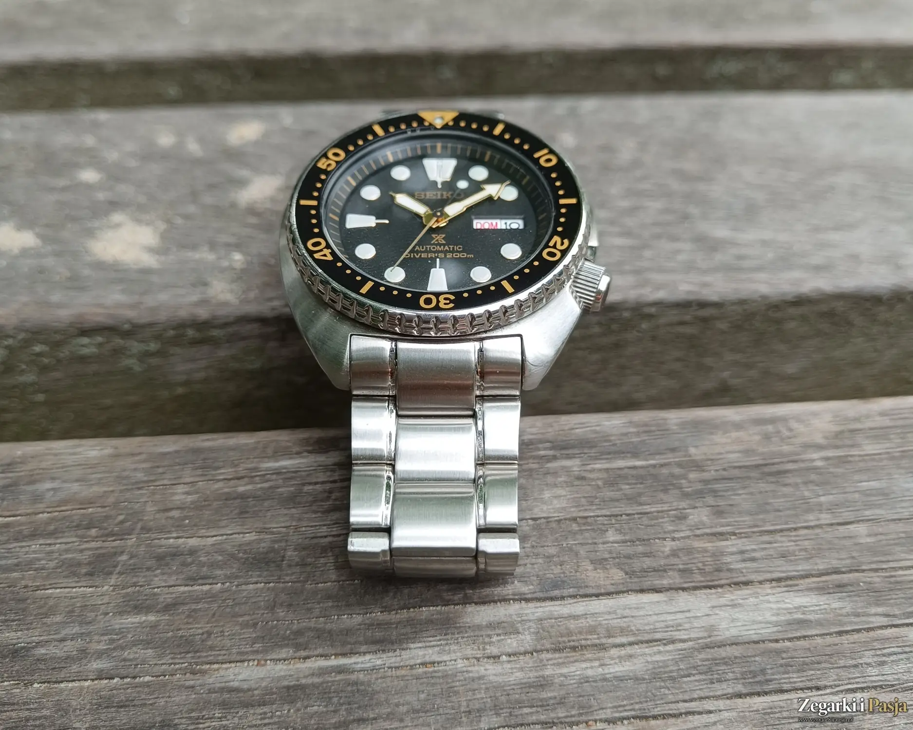 recenzja Seiko Prospex Turtle Automatic Diver's 200M SRP775