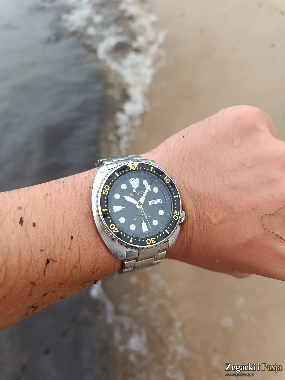 recenzja Seiko Prospex Turtle Automatic Diver's 200M SRP775