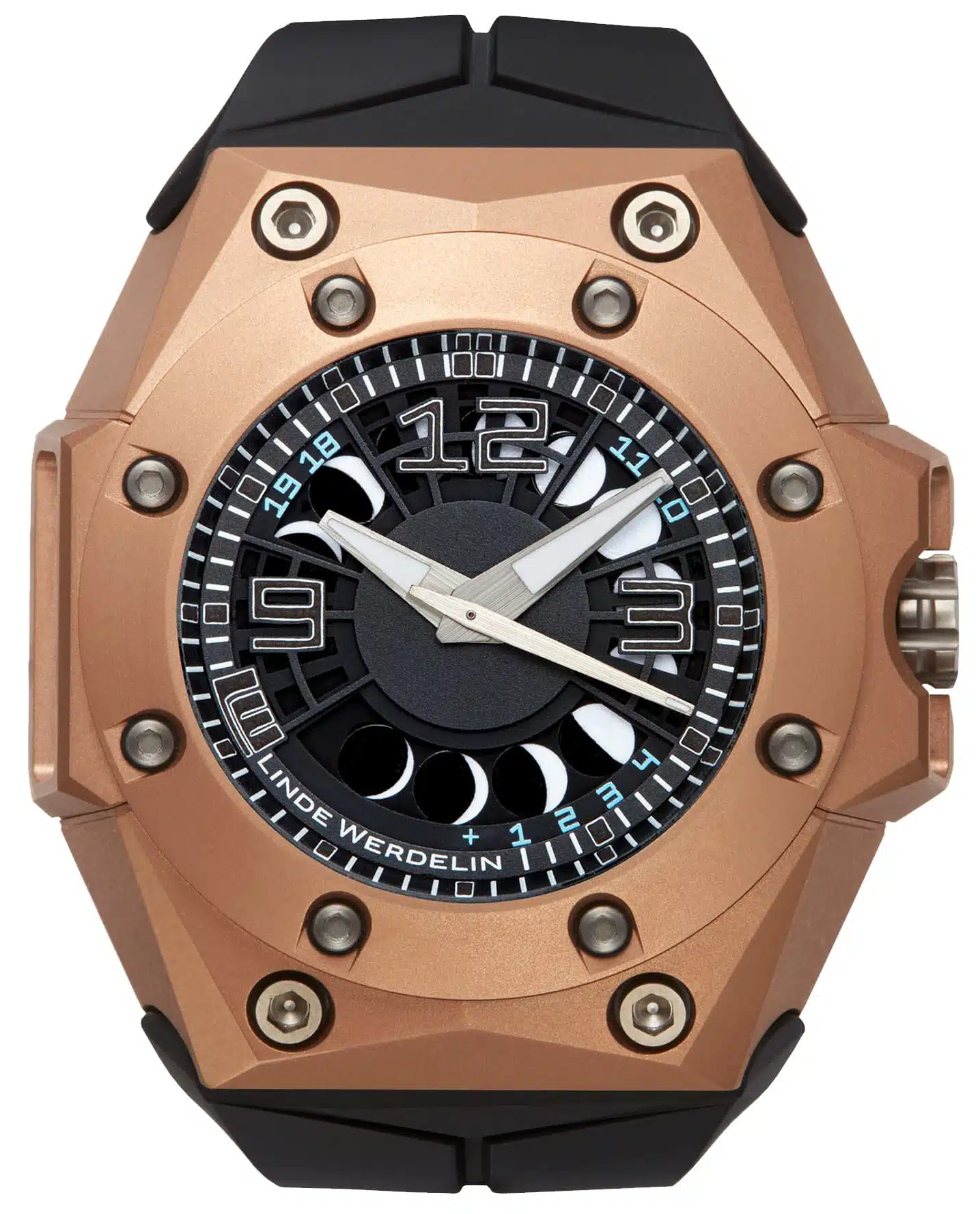 Linde Werdelin Oktopus Moon Gold Black Ink