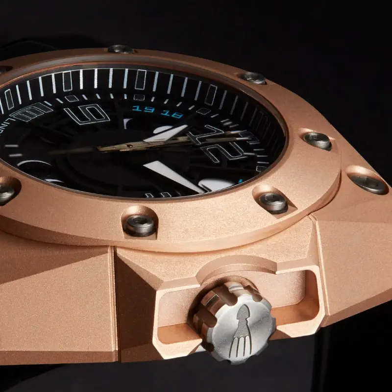 Linde Werdelin Oktopus Moon Gold Black Ink