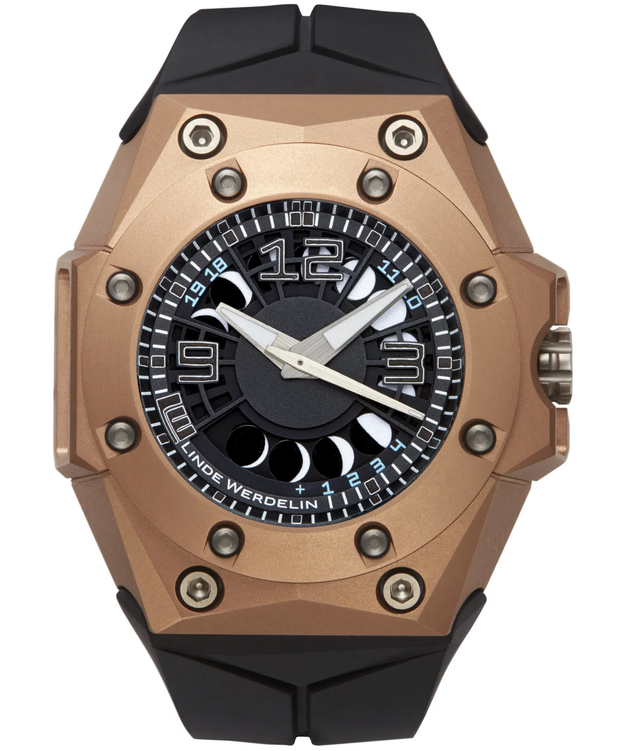 Linde Werdelin Oktopus Moon Gold Black Ink