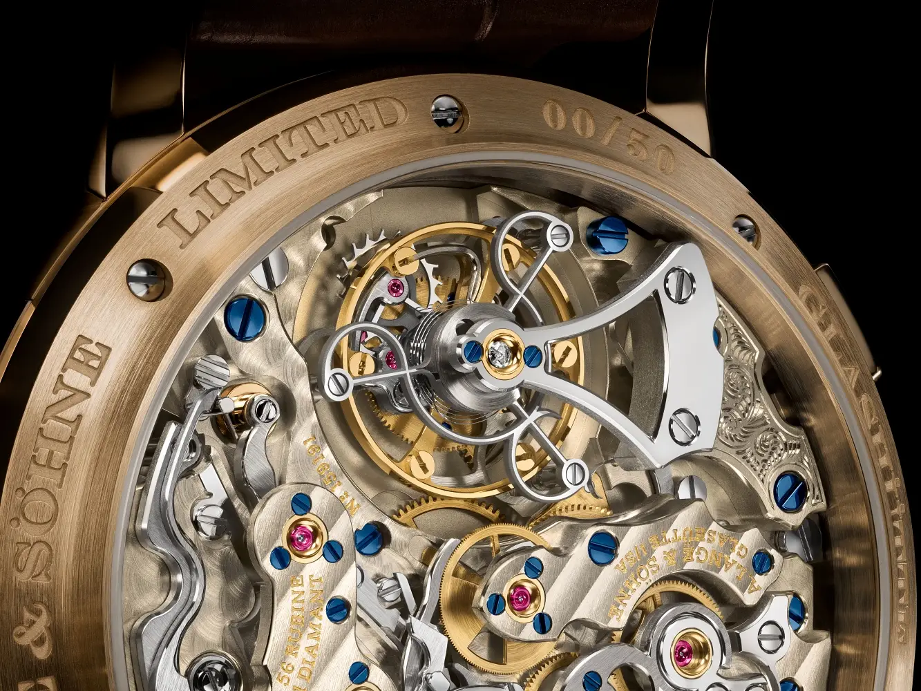 A. Lange & Söhne Datograph Perpetual Tourbillon Honeygold “Lumen”