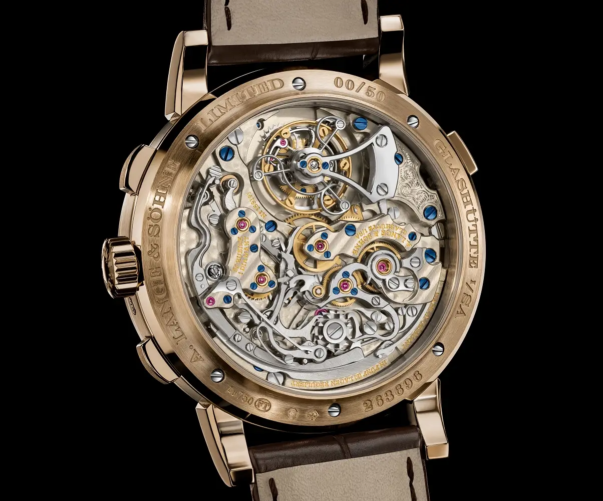 A. Lange & Söhne Datograph Perpetual Tourbillon Honeygold “Lumen”