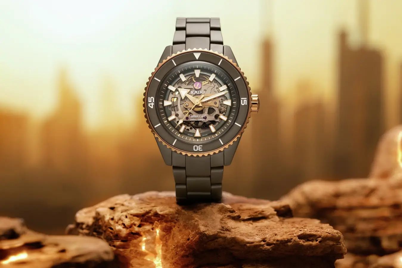 Rado Captain Cook High-Tech Ceramic Skeleton