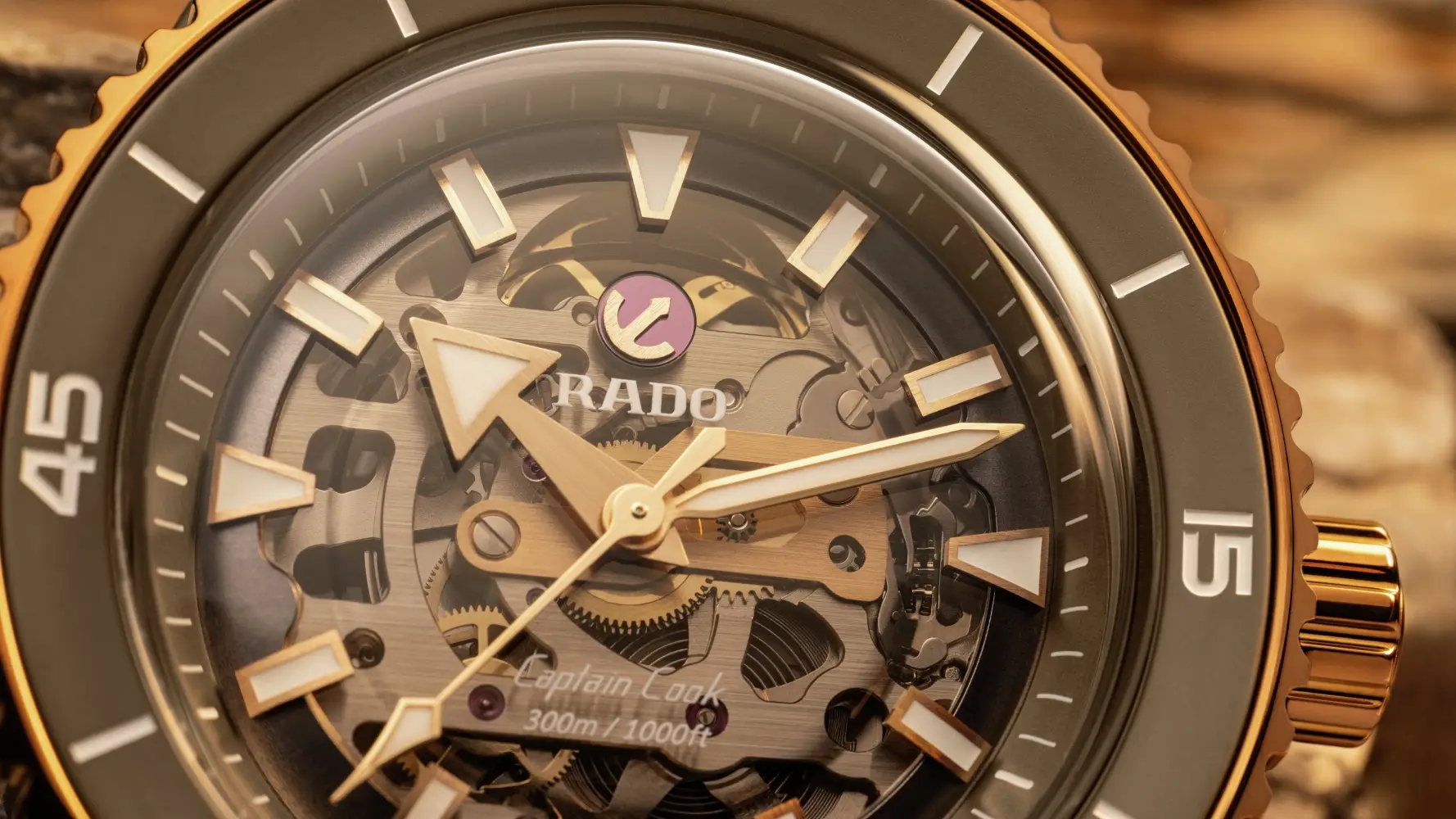 Rado Captain Cook High-Tech Ceramic Skeleton