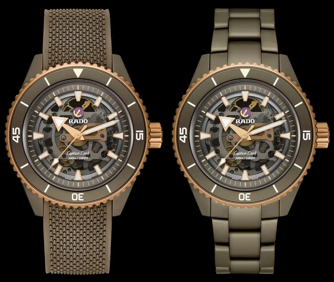 Rado Captain Cook High-Tech Ceramic Skeleton