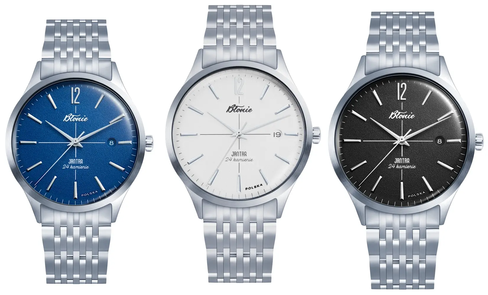 Szron, Burza i Noc – nowe zegarki w kolekcji Błonie Jantar