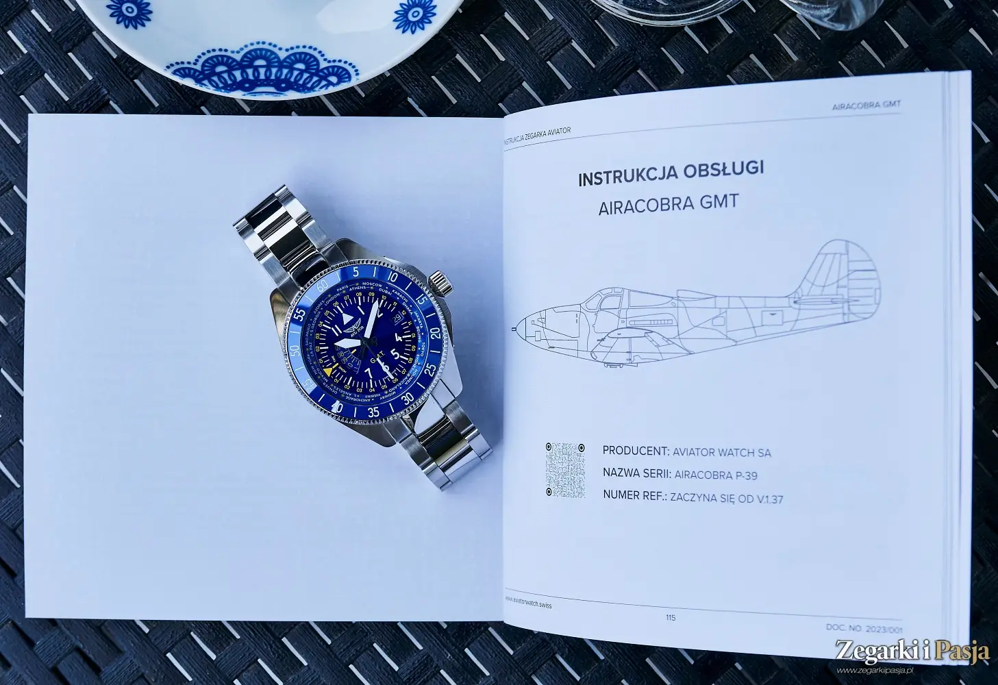 Recenzja: Aviator Swiss Made Airacobra GMT