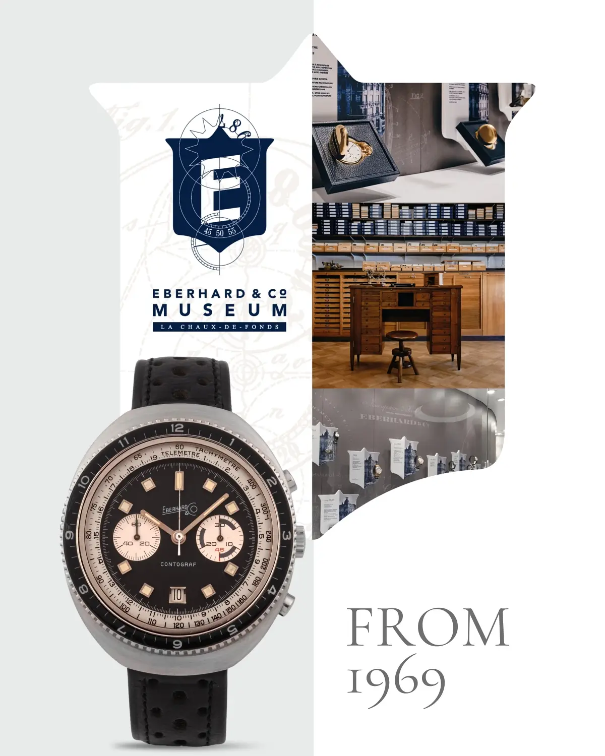 Eberhard & Co. Contograf z 1969 roku trafia do muzeum