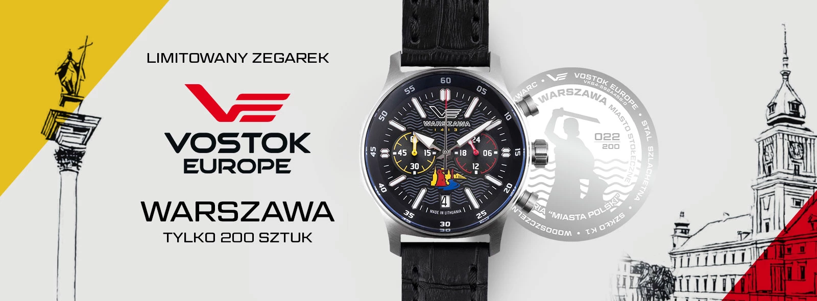 Zegarki wykonane w specjalnych edycjach na polski rynek. Część 1
