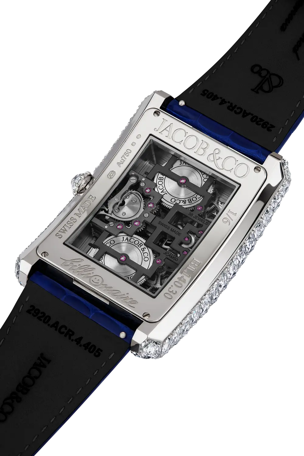 Nowy rodzaj szlifu diamentów i zegarek Jacob & Co. Billionaire Double Tourbillon Angle Cut