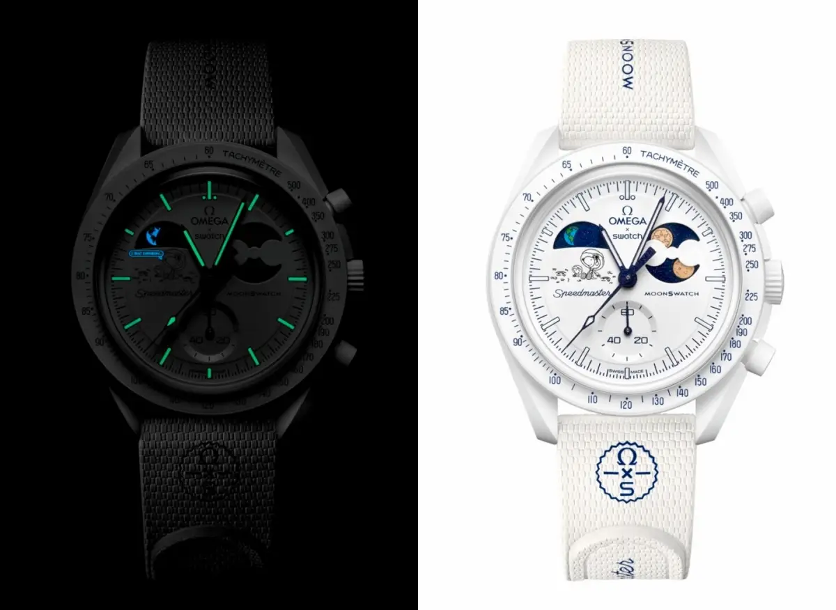 Zegarek dostępny tylko kiedy pada śnieg. Mission to Earthphase - Moonshine Gold Cold Moon