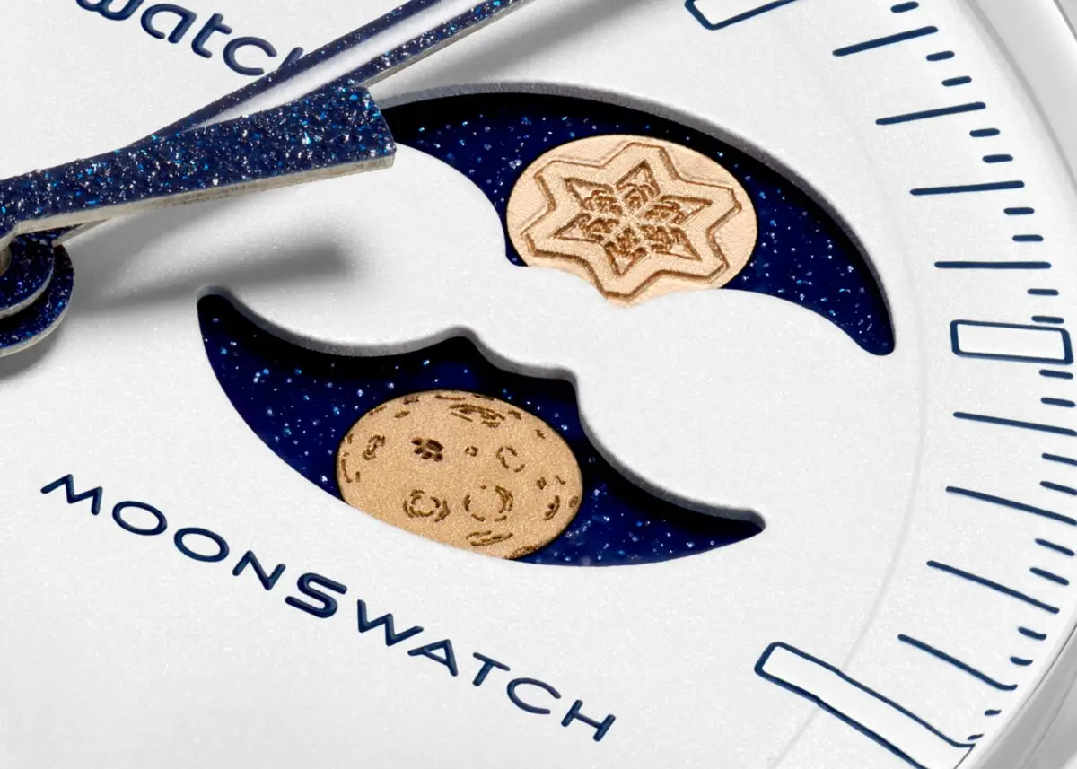 Zegarek dostępny tylko kiedy pada śnieg. Mission to Earthphase - Moonshine Gold Cold Moon