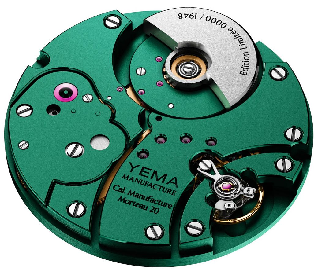 Yema CMM.20 - pierwszy mechanizm „in-house” z mikrorotorem tej francuskiej marki!