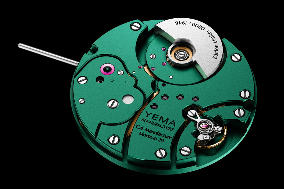 Yema CMM.20 - pierwszy mechanizm „in-house” z mikrorotorem tej francuskiej marki!