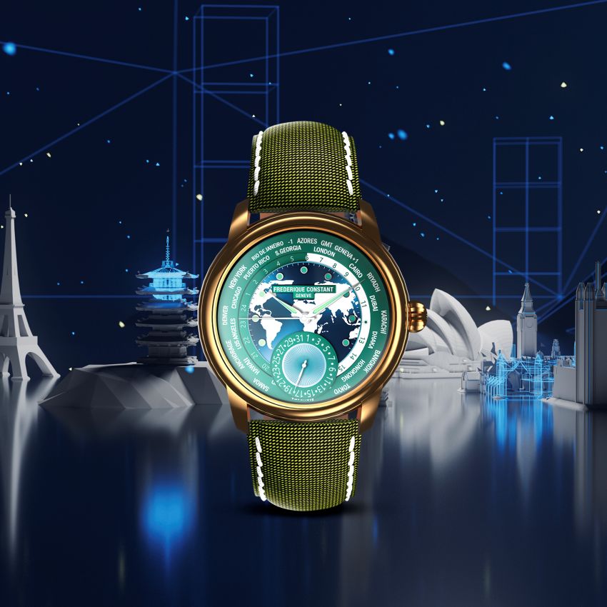 Frederique Constant “Time to Travel” Collection