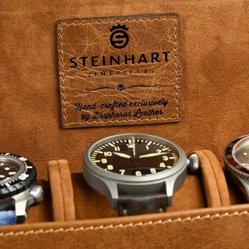 Etui na zegarki od marki Steinhart i Bosphorus Leather