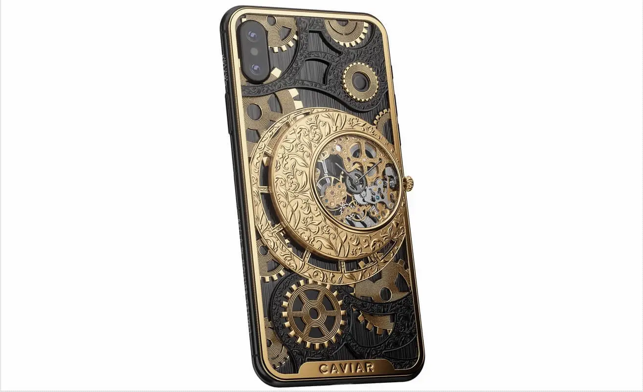 Smartfon z zegarkiem… mechanicznym? Caviar Grand Complications Skeleton Gold!