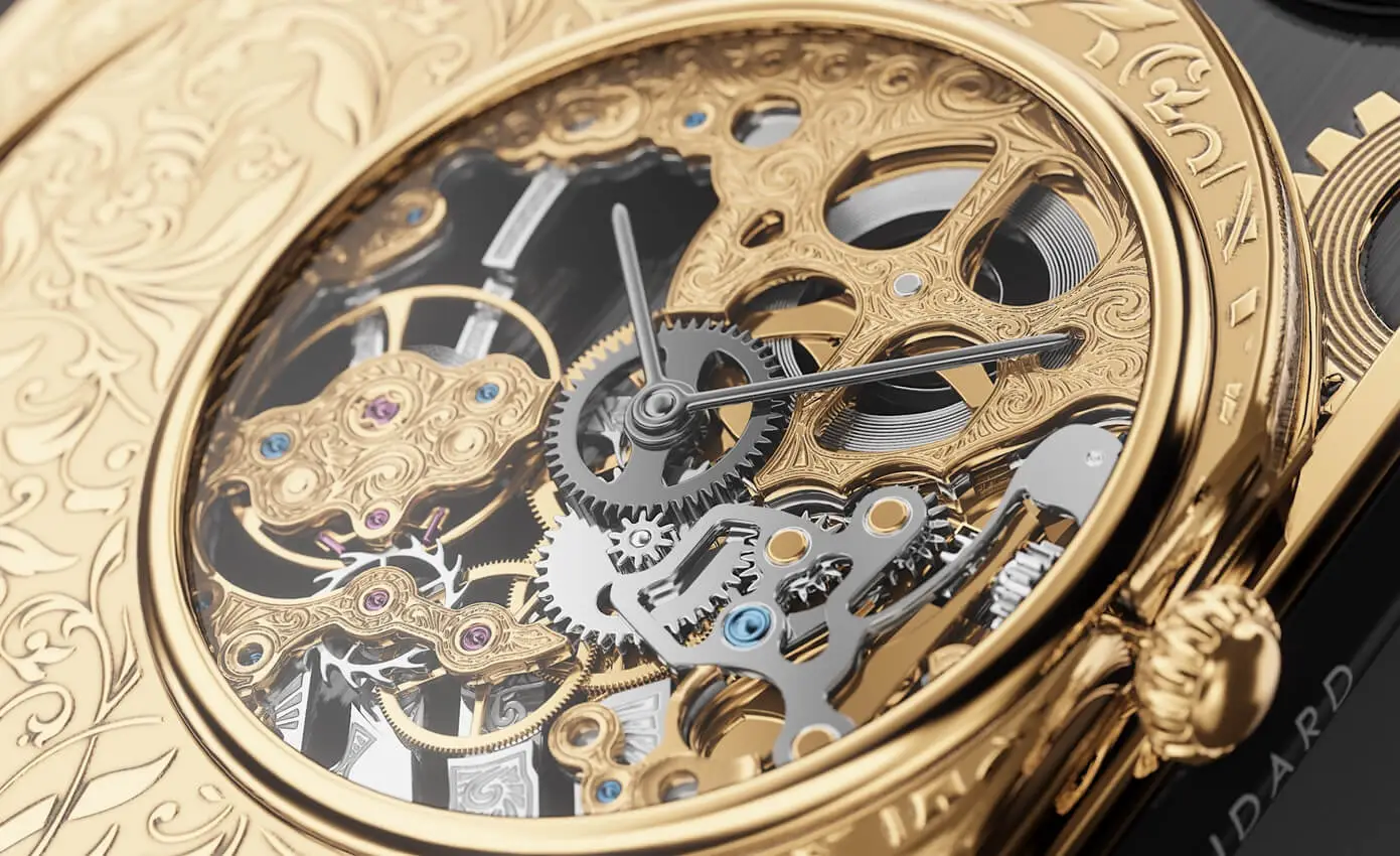 Smartfon z zegarkiem… mechanicznym? Caviar Grand Complications Skeleton Gold!
