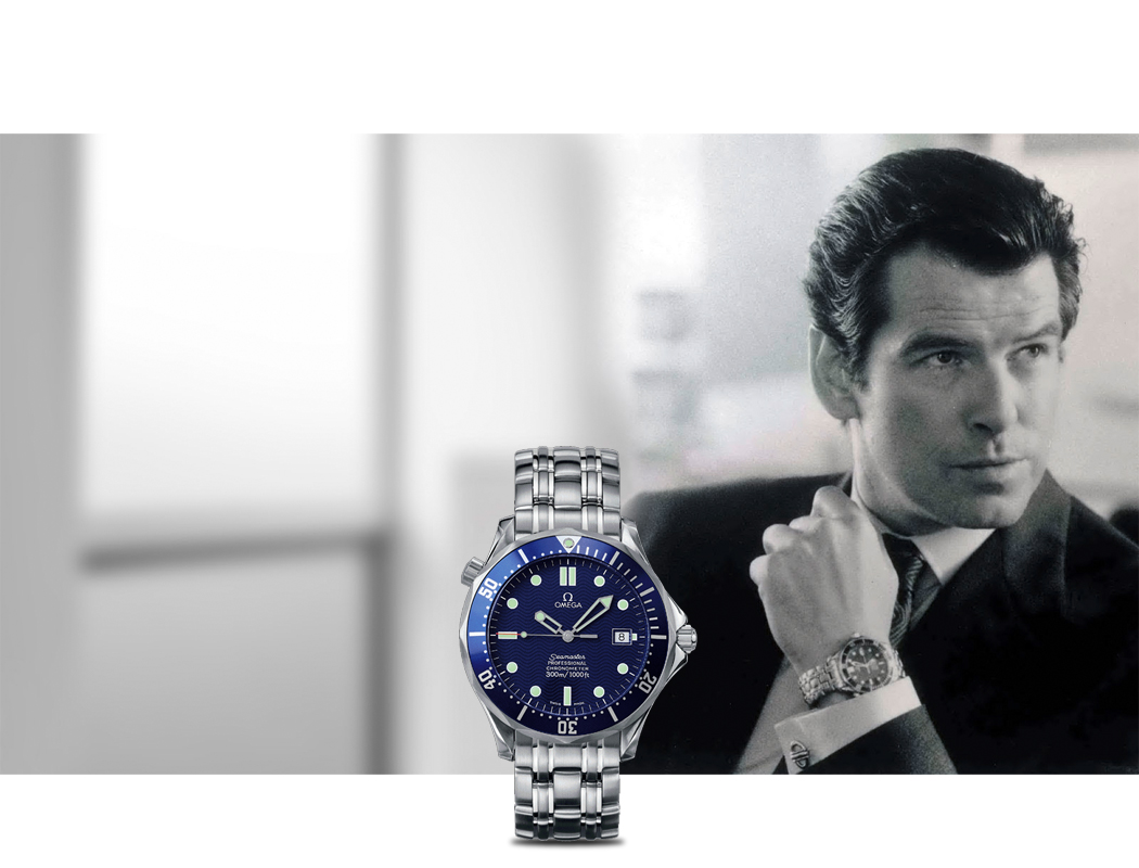Zegarki Omega, które nosił James Bond od 1995 roku